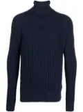 Zanone virgin-wool knit jumper - Blue