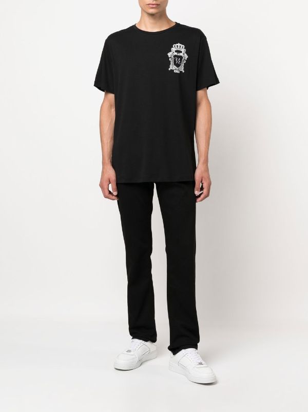 Louis Vuitton Black Smoke Logo Tee