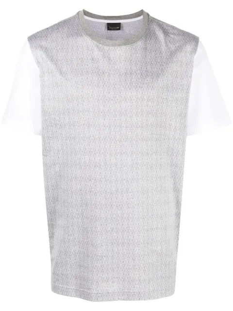 Billionaire two-tone cotton T-shirt