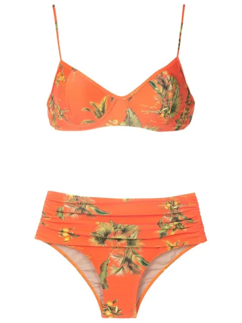 Lygia & Nanny Liliane floral-print bikini