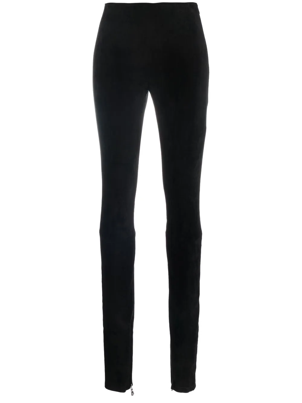 

Manokhi pantalones skinny con abertura en los tobillos - Negro