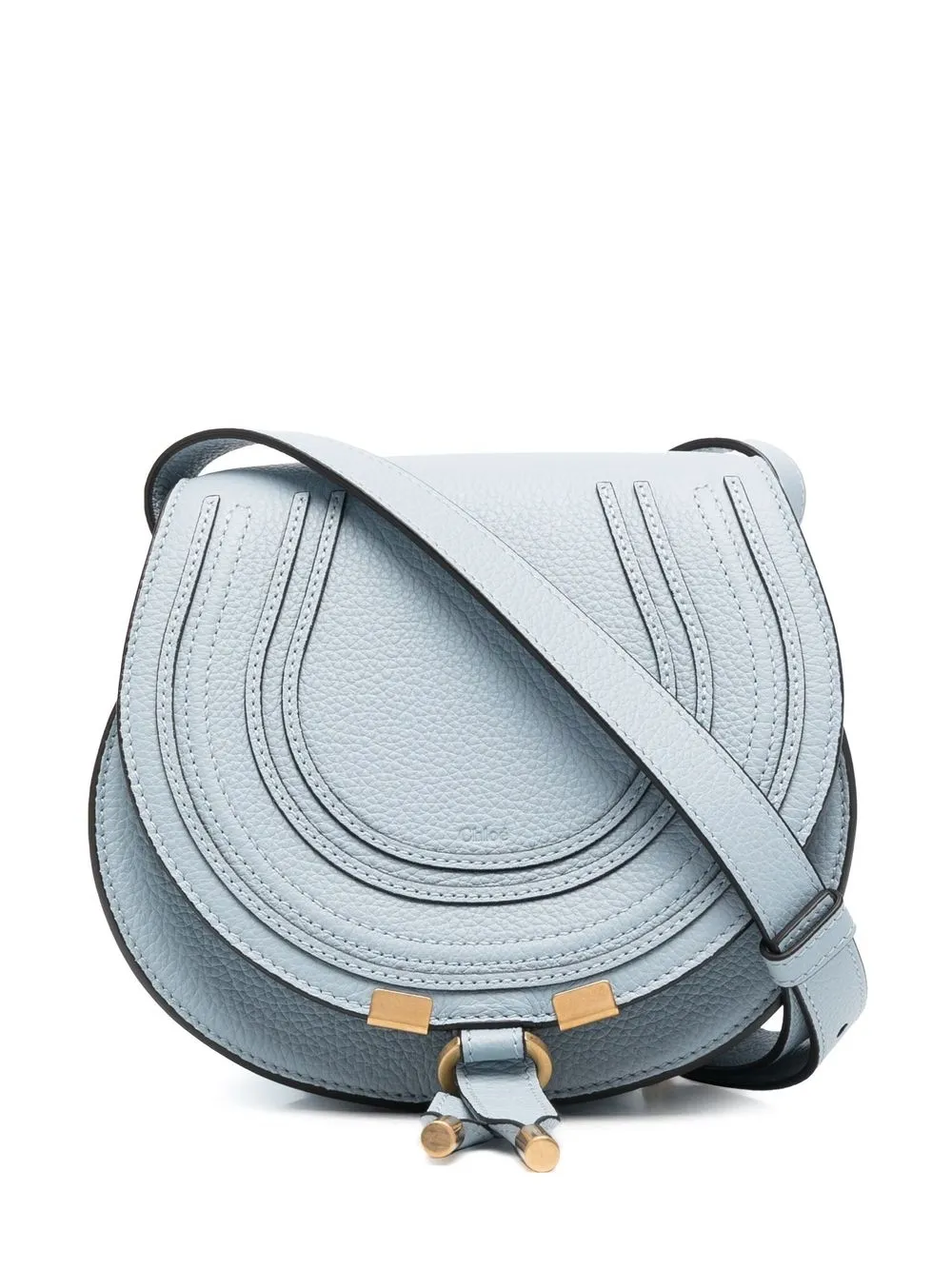 

Chloé bolsa crossbody redonda - Azul