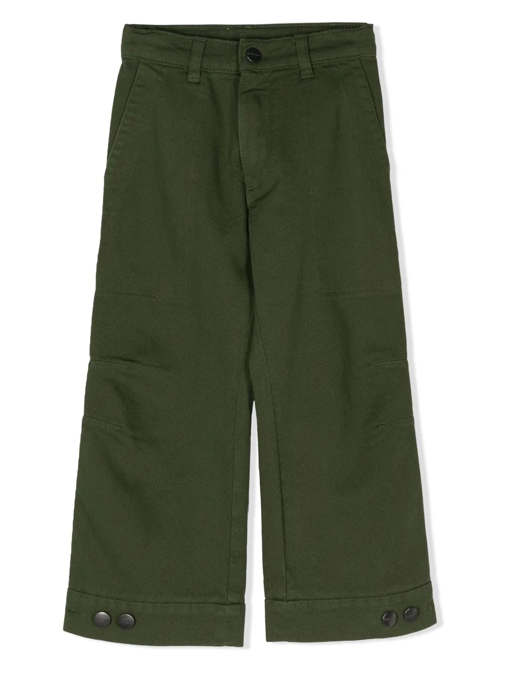 

Palm Angels Kids pantalones cargo con logo estampado - Verde