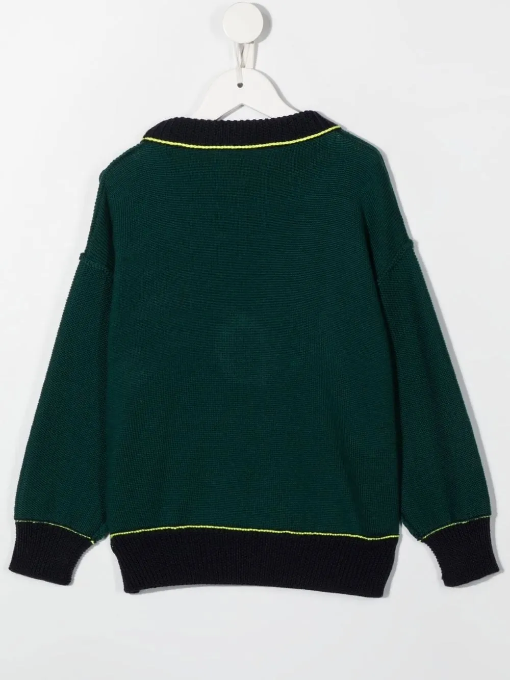 Palm Angels Kids Gebreide trui - Groen