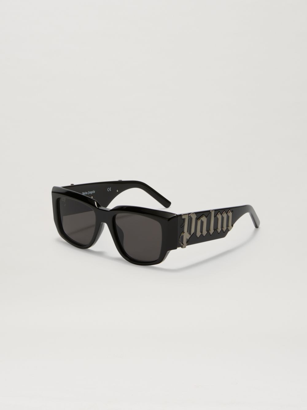 Palm Angels Laguna Squared Acetate Sunglasses In Black