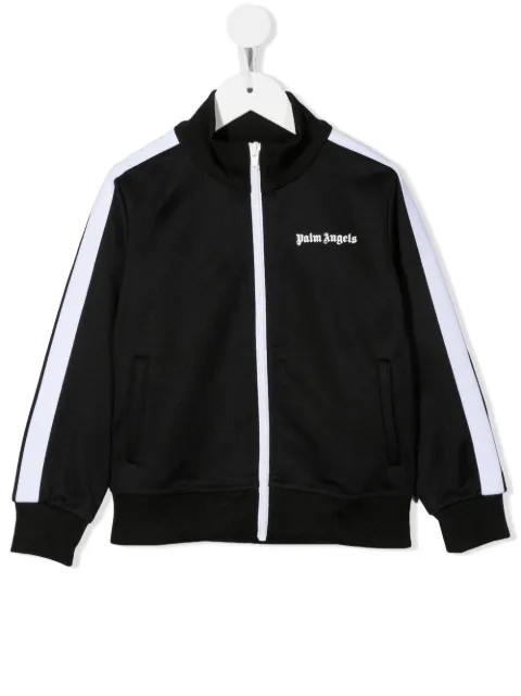 Palm Angels Kids logo-print track jacket