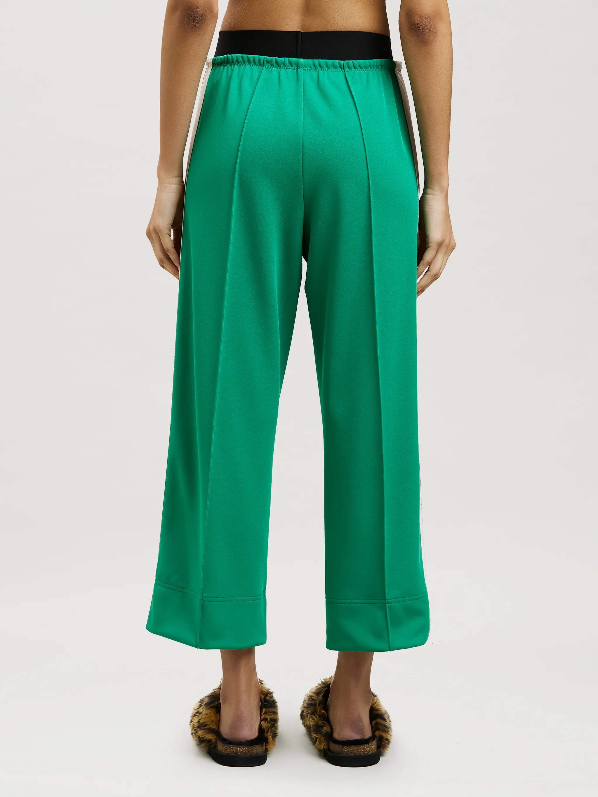CROPPED TRACK PANTS