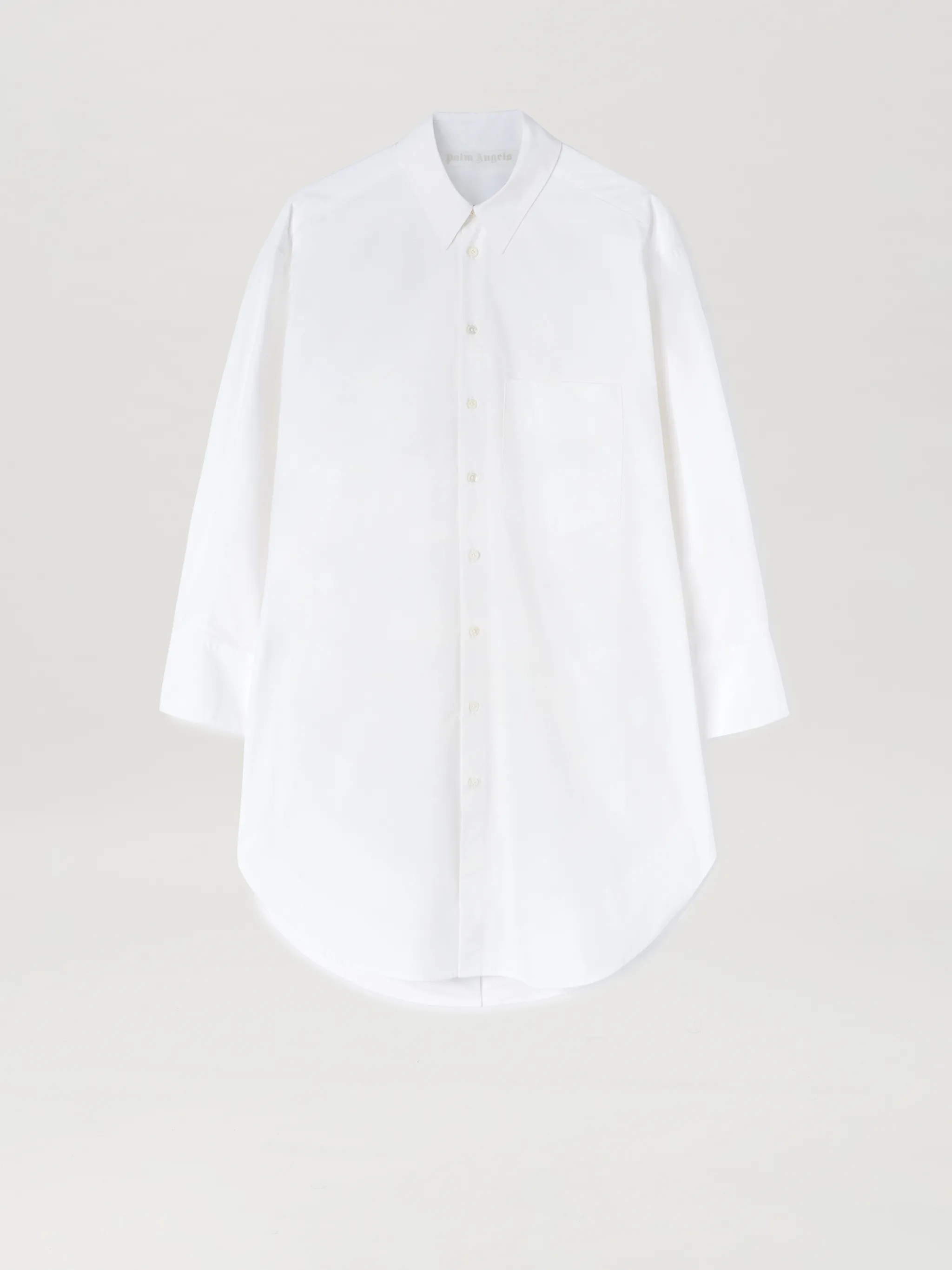 RHINESTONE OVER LOGO SHIRTDRESS