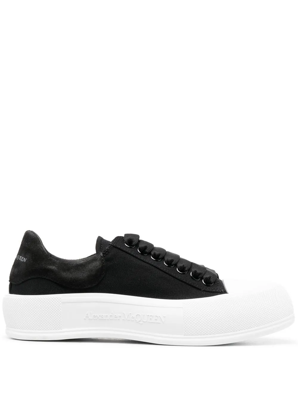 

Alexander McQueen Oversized lace-up trainers - Black