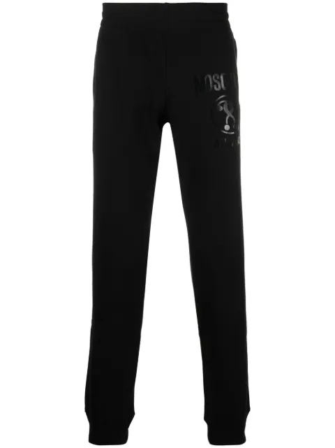 Moschino logo-print track pants