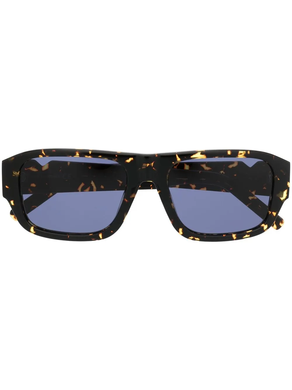 

Kenzo lentes de sol con armazón rectangular estilo carey - Marrón