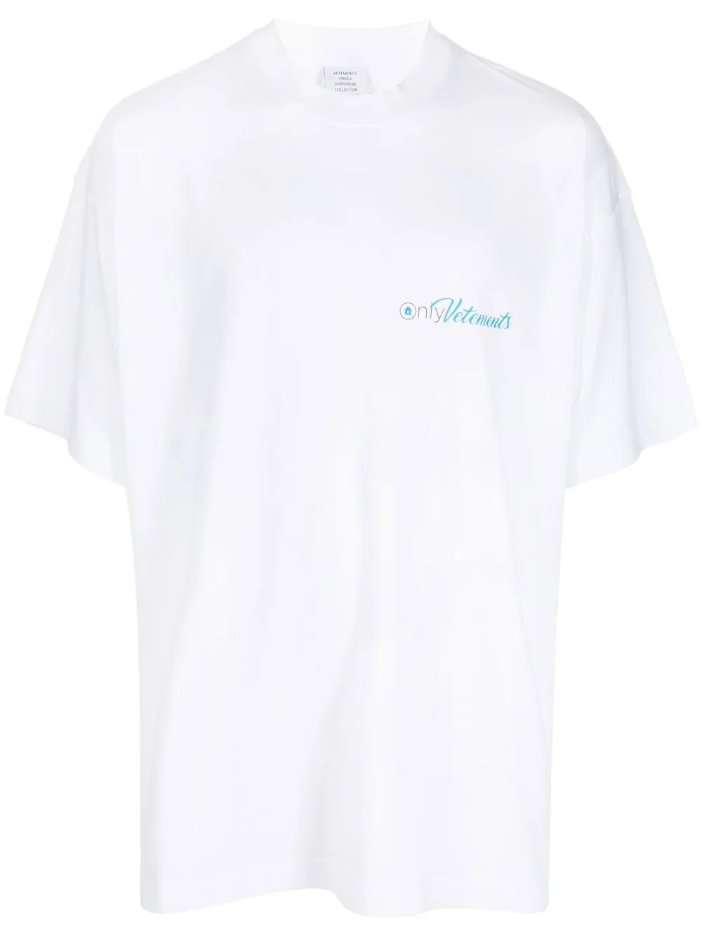 

VETEMENTS logo crew-neck T-shirt - White