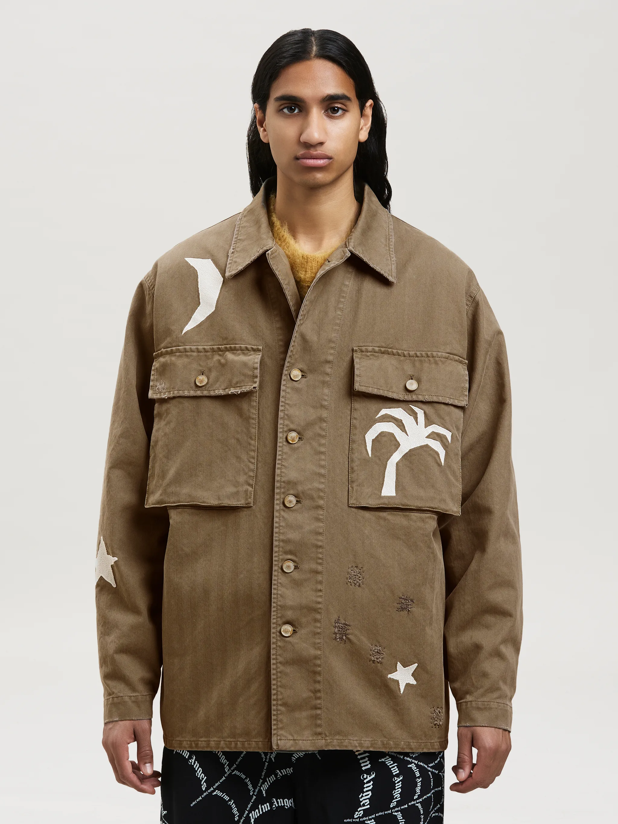 NIGHTSKY MILITARY JACKET Palm Angels® Official