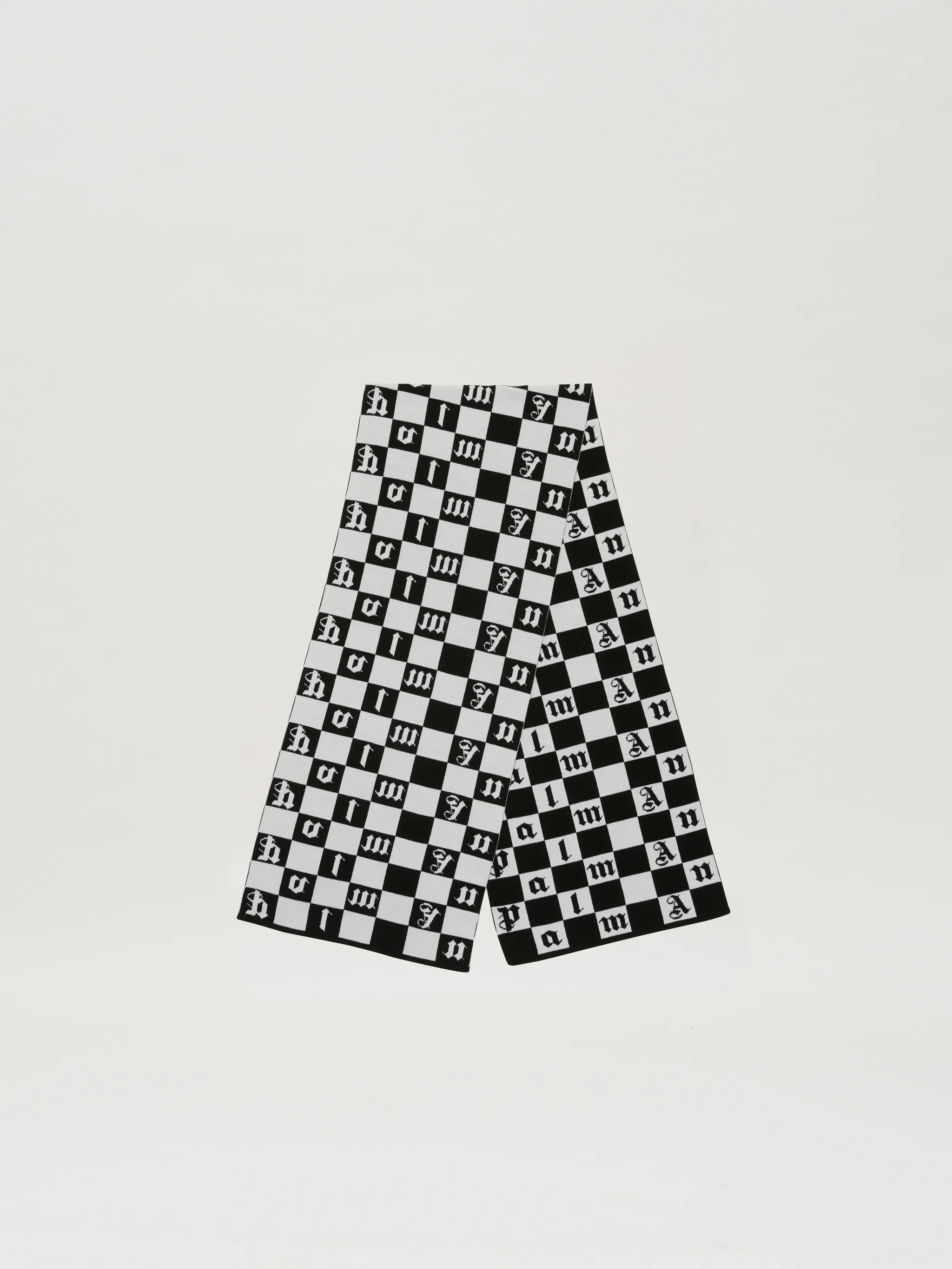 DAMIER SCARF Palm Angels Official