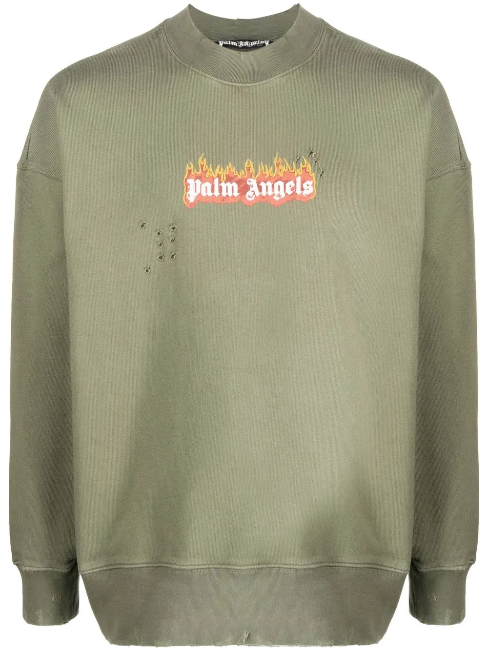 

Palm Angels sudadera con logo - Verde