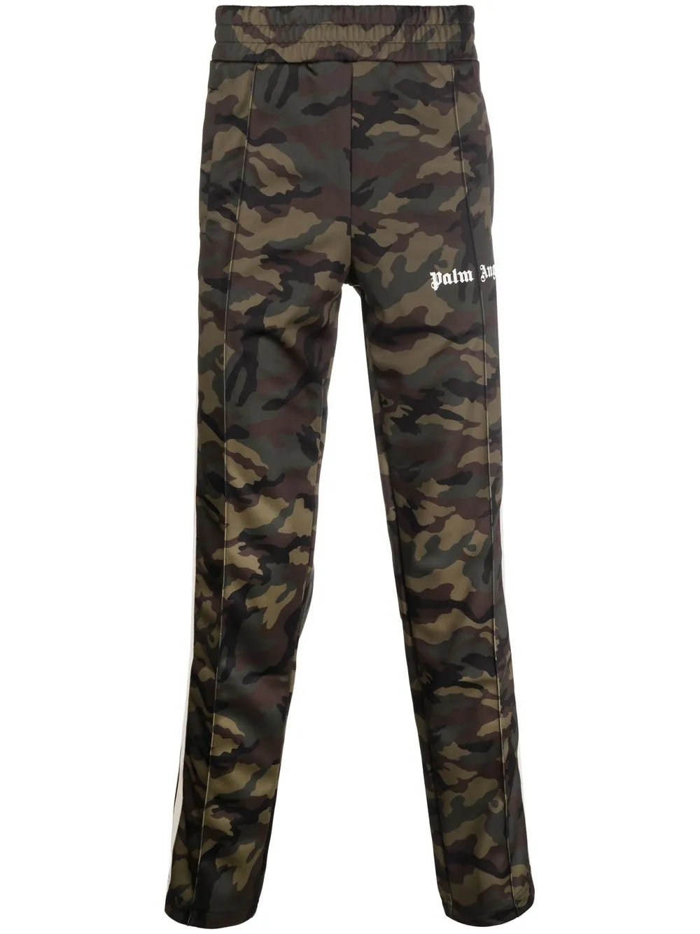 

Palm Angels pants con estampado militar - Negro