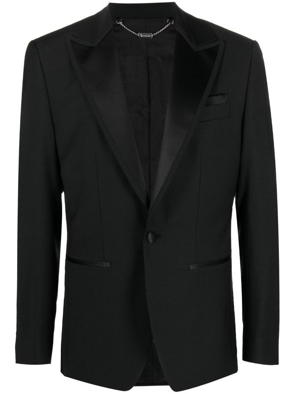 Fitted hot sale blazer men