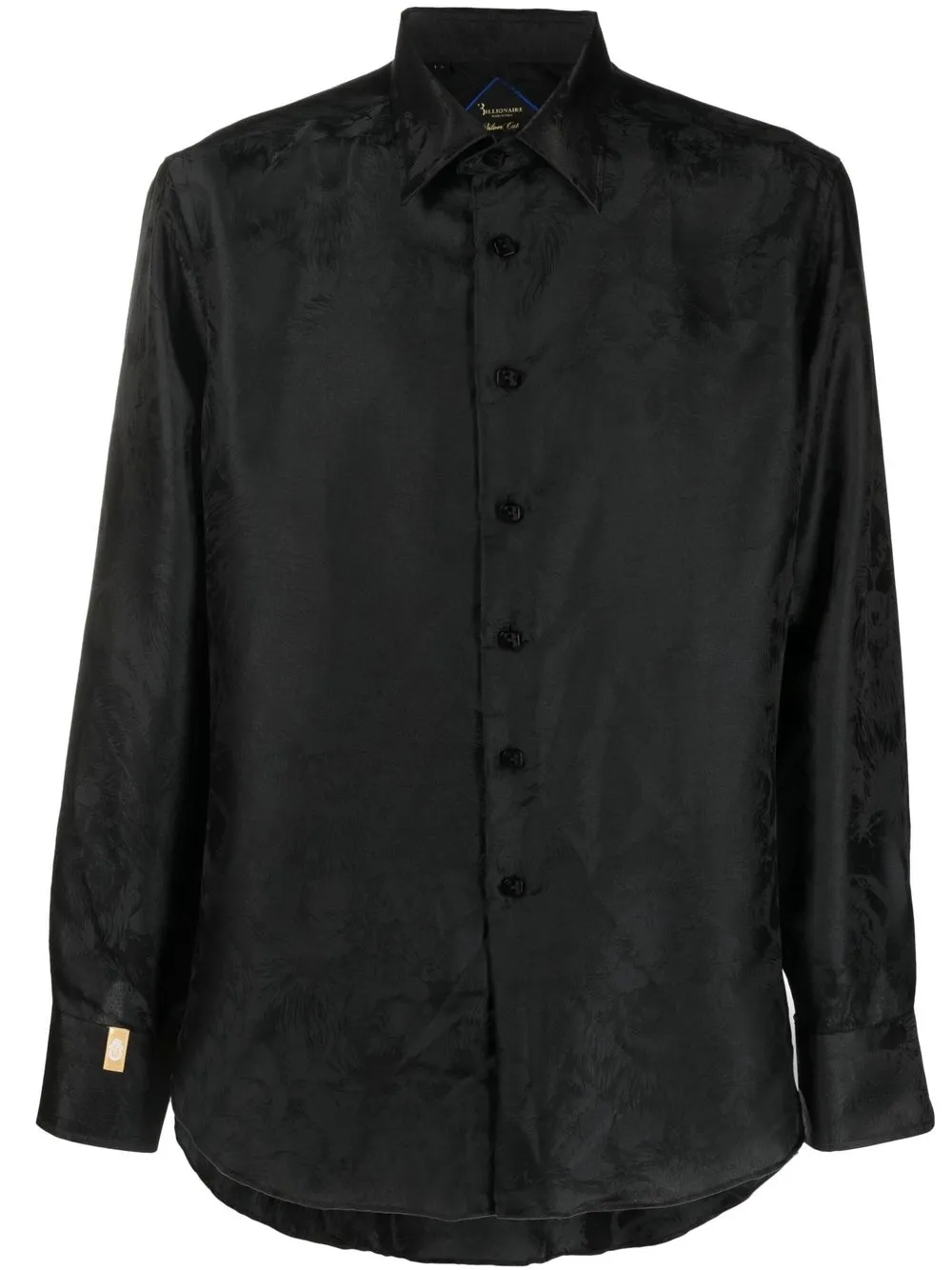 

Billionaire camisa Silver Cut - Negro