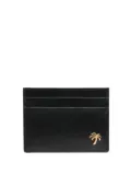Palm Angels palm plaque cardholder - Black