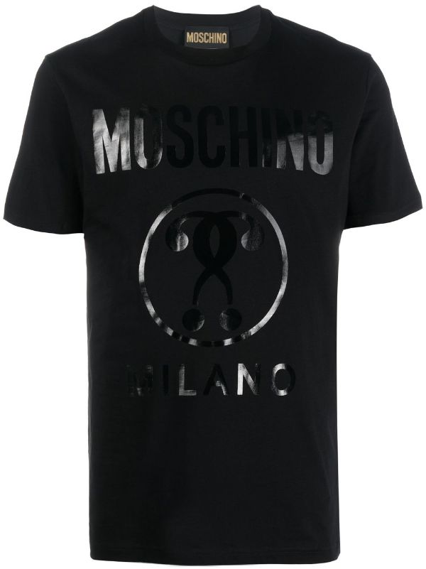 Moschino printed discount logo t-shirt