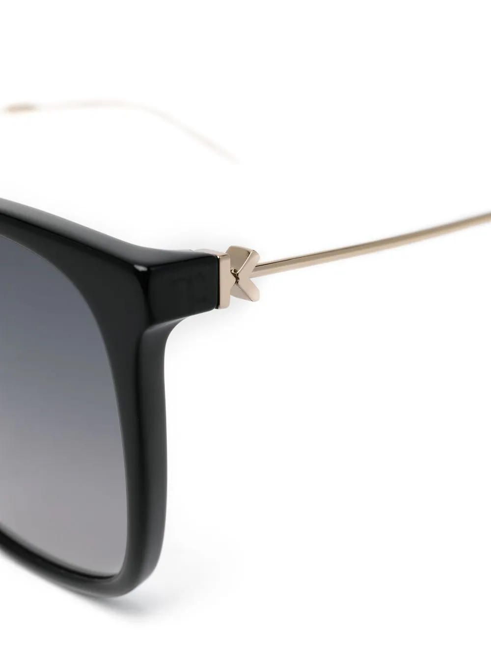 Kenzo Zonnebril met oversized montuur Zwart