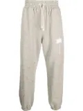 Palm Angels paint splatter track pants - Grey