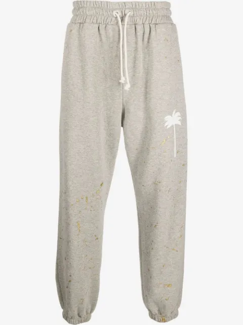 Palm Angels paint splatter track pants
