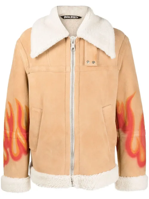 Veste à imprimé graphique - Palm Angels - Modalova