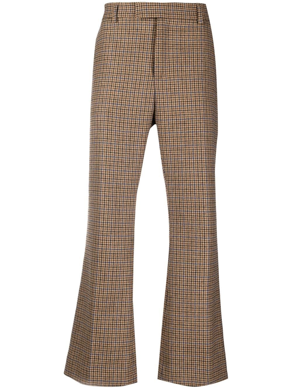 Palm Angels Bootcut check-pattern Tailored Trousers - Farfetch