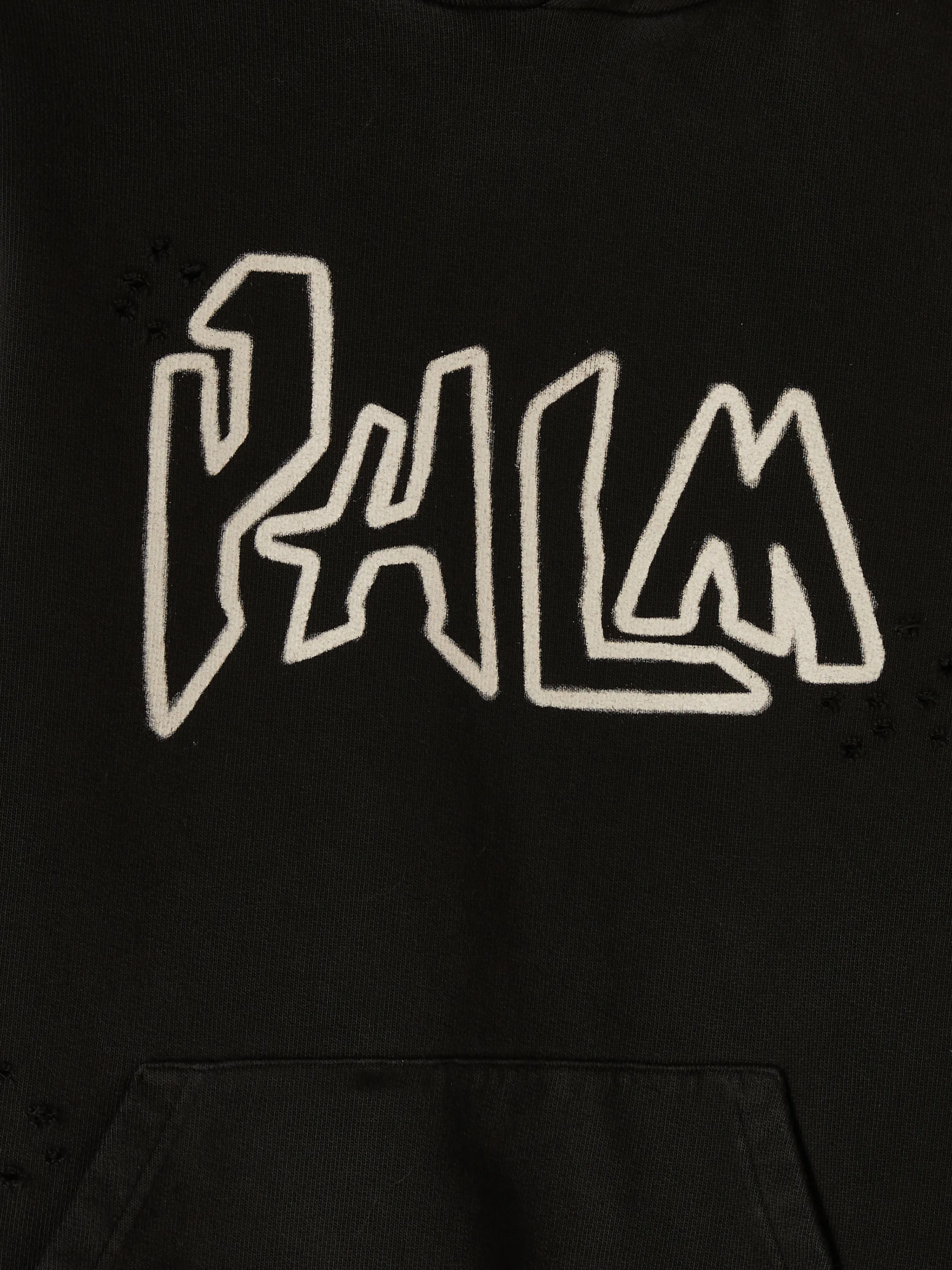 GRAFFITI FLAMES HOODIE - Palm Angels® Official