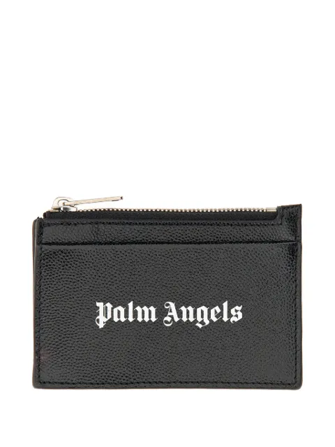 Palm Angels tarjetero con logo Gothic