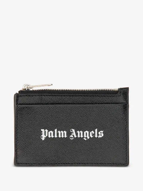 Palm Angels tarjetero con logo Gothic