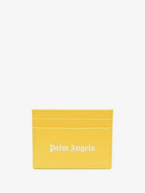 Palm Angels Gothic logo-print cardholder