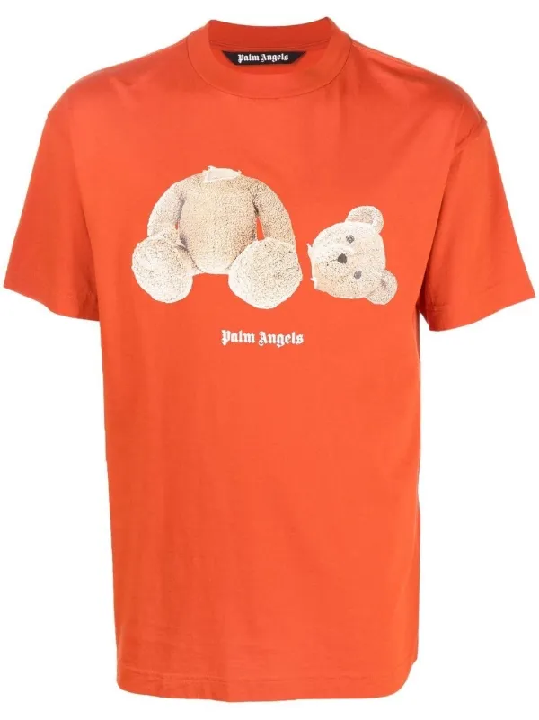 Palm Angels Bear T-shirt Red Men's - US