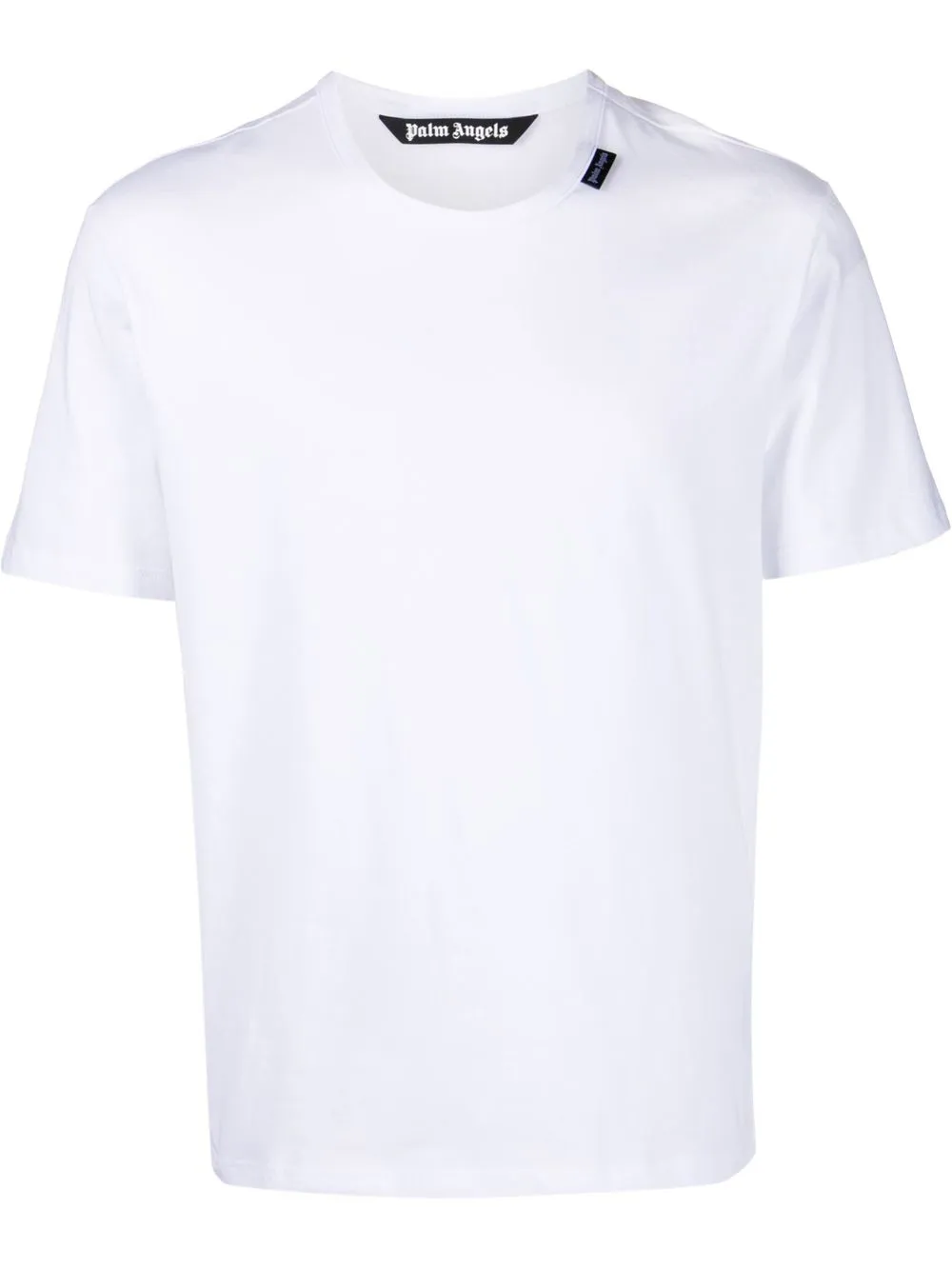 

Palm Angels playera con logo estampado - Blanco