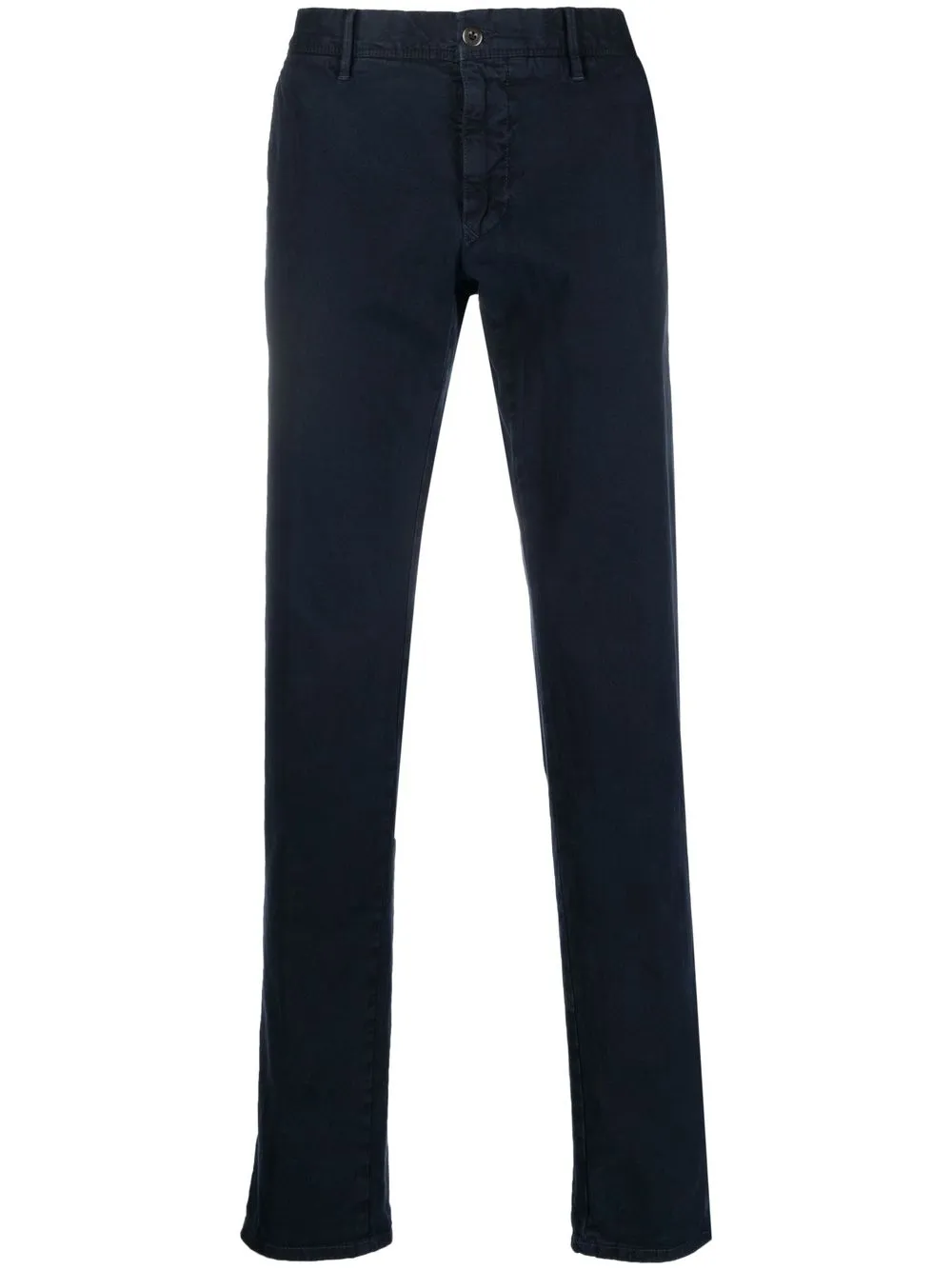 

Incotex straight-leg chino trousers - Blue