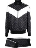Billionaire monogram-print tracksuit - Black