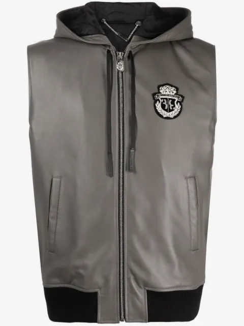 Billionaire gilet zippé à capuche