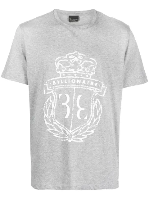 Billionaire t-shirt à logo imprimé