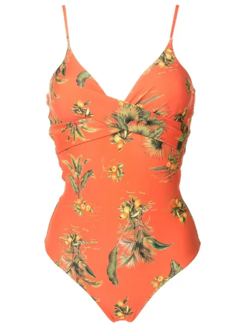 Lygia & Nanny Bianca floral-print swimsuit