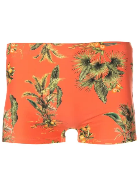 Lygia & Nanny floral-print swim shorts