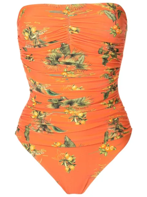 Lygia & Nanny Melissa floral-print swimsuit
