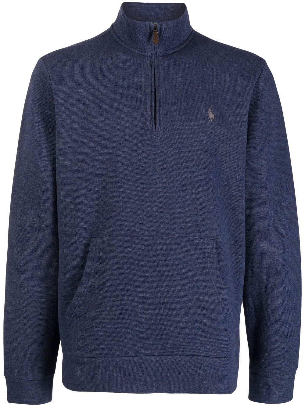 Polo Ralph Lauren Polo Pony Zip-up Sweatshirt In Blue | ModeSens