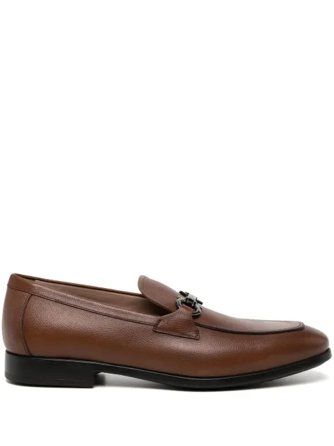 Ferragamo mocasines con ribete Gancini