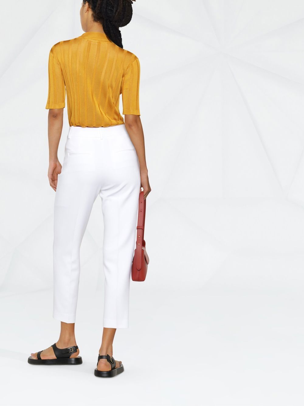 Peserico Cropped Tailored Trousers - Farfetch