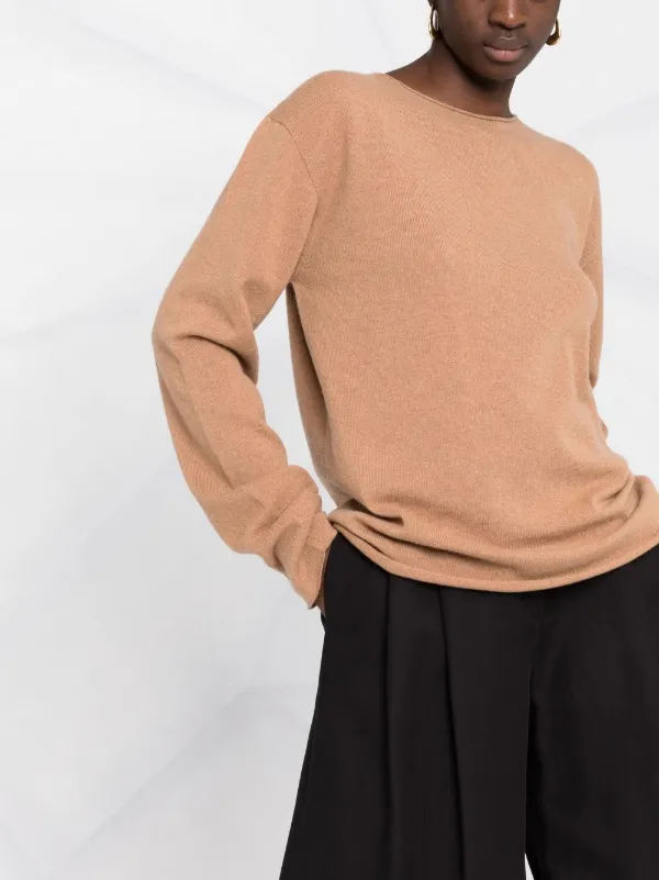 Jil Sander クルーネック カシミアセーター | ニュートラル | FARFETCH JP