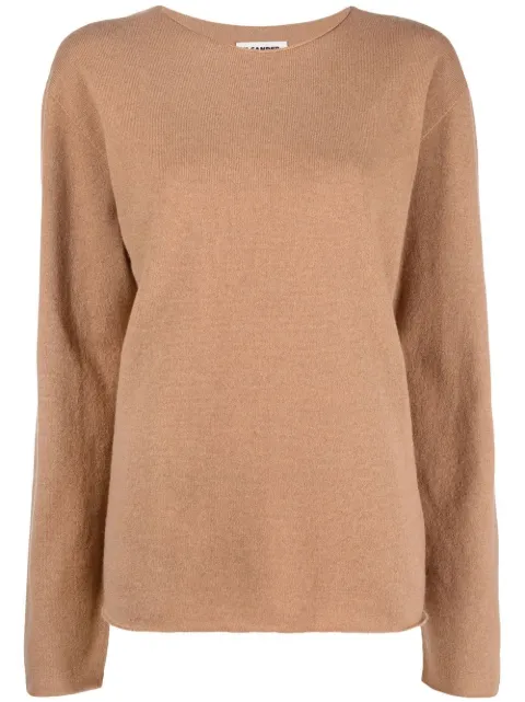Jil Sander crew-neck cashmere jumper