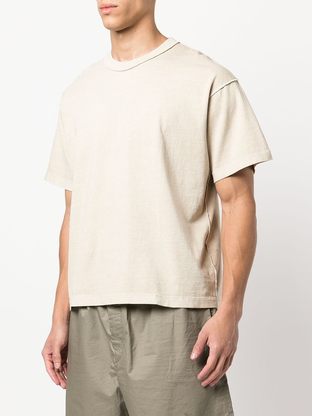 John Elliott Reverse Cropped Cotton T-shirt - Farfetch