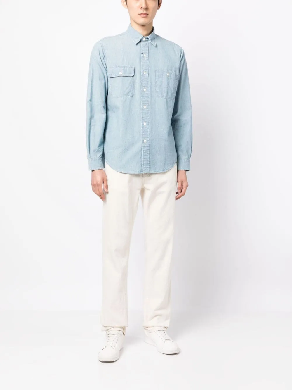 Image 2 of Polo Ralph Lauren long-sleeve chambray shirt