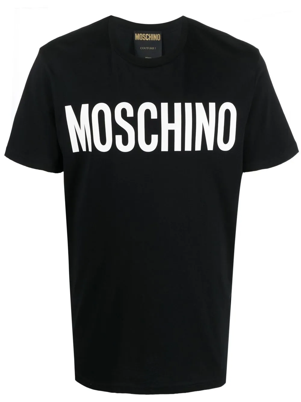 

Moschino logo-print organic cotton T-shirt - Black